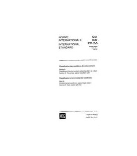 IEC 60721-2-5 Ed. 1.0 b:1991