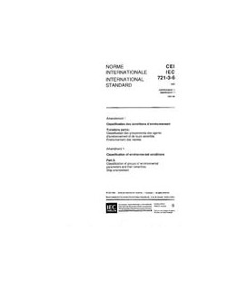 IEC 60721-3-6 Amd.1 Ed. 1.0 b:1991