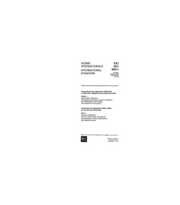 IEC 60603-1 Ed. 2.0 b:1991