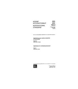 IEC 60763-2 Ed. 1.0 b:1991