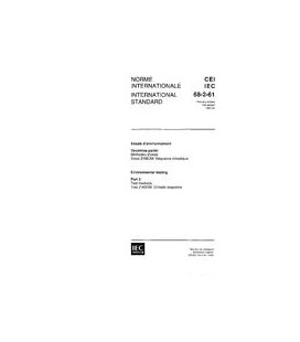 IEC 60068-2-61 Ed. 1.0 b:1991