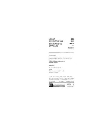 IEC 60268-2 Amd.1 Ed. 2.0 b:1991