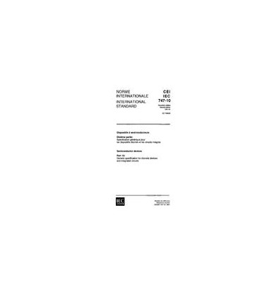 IEC 60747-10 Ed. 2.0 b:1991