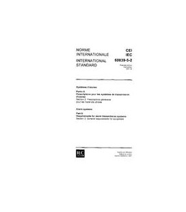 IEC 60839-5-2 Ed. 1.0 b:1991