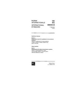 IEC 60839-5-6 Ed. 1.0 b:1991