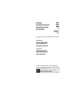 IEC 60968 Amd.1 Ed. 1.0 b:1991