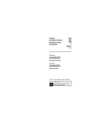 IEC 60968 Amd.1 Ed. 1.0 b:1991