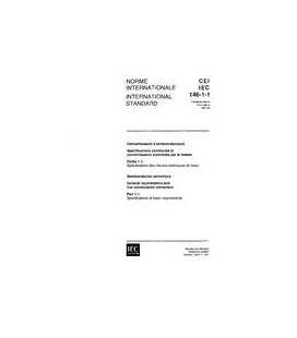 IEC 60146-1-1 Ed. 3.0 b:1991