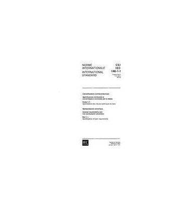 IEC 60146-1-1 Ed. 3.0 b:1991