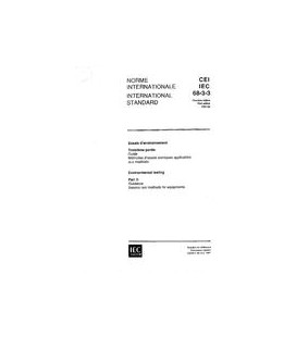 IEC 60068-3-3 Ed. 1.0 b:1991