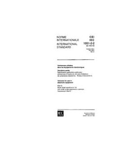 IEC 61051-2-2 Ed. 1.0 b:1991