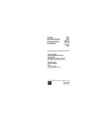 IEC 61051-2 Ed. 1.0 b:1991