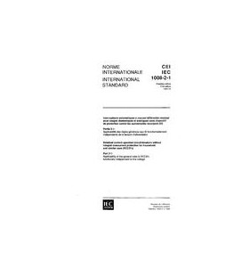 IEC 61008-2-1 Ed. 1.0 b:1990