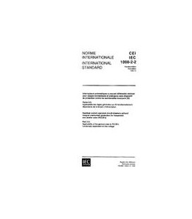 IEC 61008-2-2 Ed. 1.0 b:1990