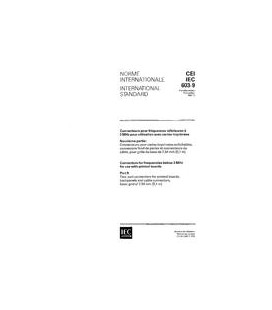 IEC 60603-9 Ed. 1.0 b:1990