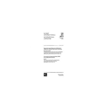 IEC 60603-9 Ed. 1.0 b:1990