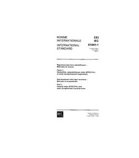 IEC 61041-1 Ed. 1.0 b:1990