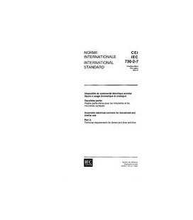 IEC 60730-2-7 Ed. 1.0 b:1990