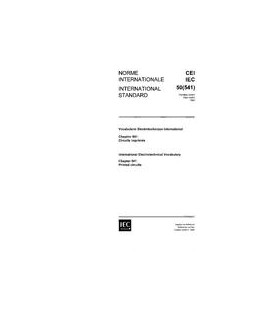 IEC 60050-541 Ed. 1.0 b:1990