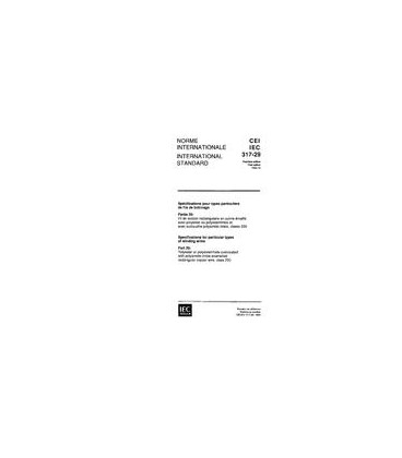 IEC 60317-29 Ed. 1.0 b:1990
