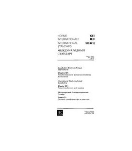 IEC 60050-421 Ed. 1.0 b:1990