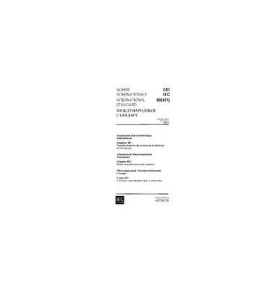 IEC 60050-421 Ed. 1.0 b:1990