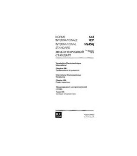 IEC 60050-436 Ed. 1.0 b:1990
