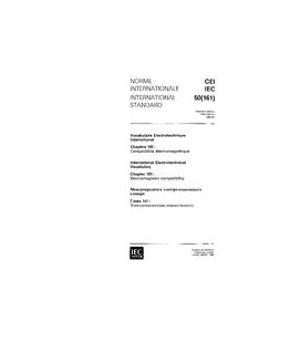 IEC 60050-161 Ed. 1.0 b:1990
