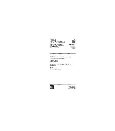 IEC 61035-1 Ed. 1.0 b:1990