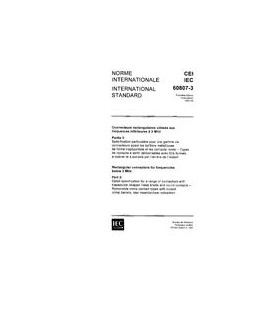 IEC 60807-3 Ed. 1.0 b:1990