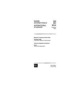 IEC 60870-4 Ed. 1.0 b:1990