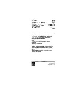 IEC 60835-2-1 Ed. 1.0 b:1990
