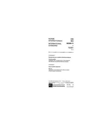 IEC 60268-11 Amd.1 Ed. 2.0 b:1989
