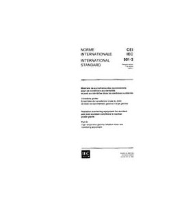 IEC 60951-3 Ed. 1.0 b:1989