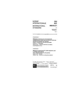 IEC 60510-2-1 Amd.1 Ed. 1.0 b:1989