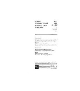 IEC 60811-1-2 Amd.1 Ed. 1.0 b:1989