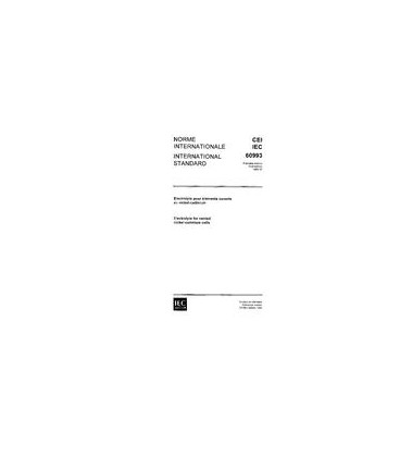 IEC 60993 Ed. 1.0 b:1989