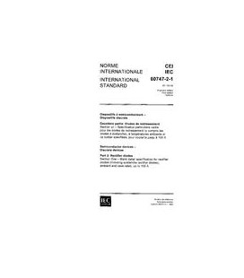 IEC 60747-2-1 Ed. 1.0 b:1989