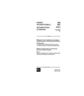 IEC 60315-1 Ed. 2.0 b:1988
