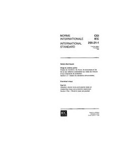 IEC 60255-21-1 Ed. 1.0 b:1988