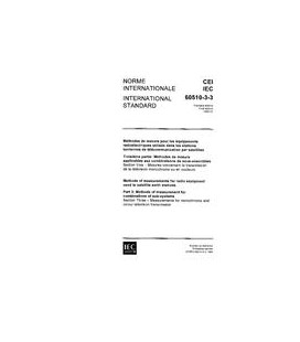 IEC 60510-3-3 Ed. 1.0 b:1988