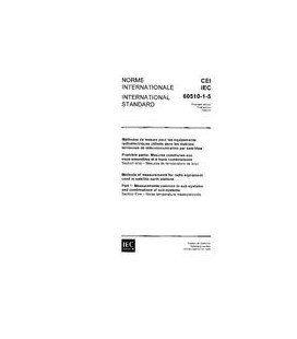 IEC 60510-1-5 Ed. 1.0 b:1988