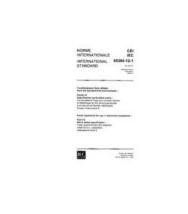 IEC 60384-12-1 Ed. 1.0 b:1988