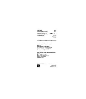 IEC 60384-12-1 Ed. 1.0 b:1988