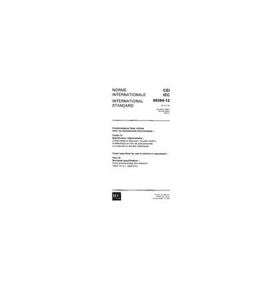 IEC 60384-12 Ed. 2.0 b:1988