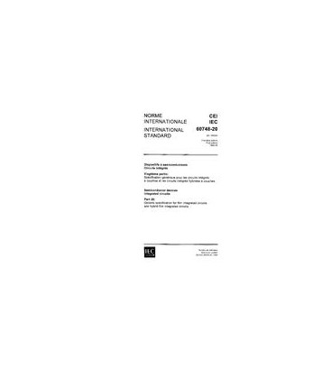 IEC 60748-20 Ed. 1.0 b:1988