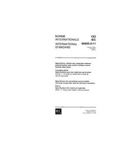 IEC 60455-3-11 Ed. 1.0 b:1988