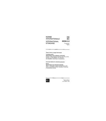 IEC 60394-3-2 Ed. 1.0 b:1988