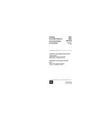 IEC 60721-2-2 Ed. 1.0 b:1988