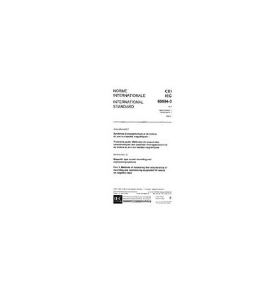 IEC 60094-3 Amd.2 Ed. 1.0 b:1988
